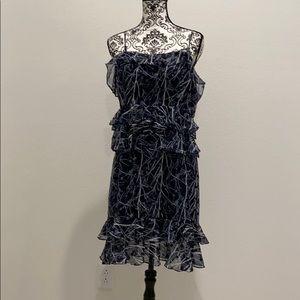 Tiered Ruffled Mini Dress